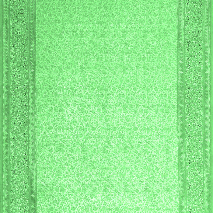 Abstract Emerald Green Contemporary Rug, con288emgrn