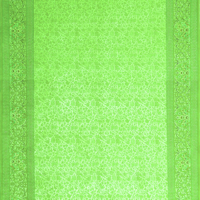 Abstract Green Contemporary Rug, con288grn