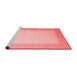 Contemporary Red Washable Rugs