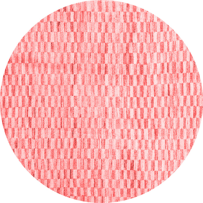 Machine Washable Solid Red Modern Rug, wshcon2890red