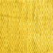 Square Machine Washable Solid Yellow Modern Rug, wshcon2890yw