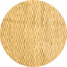 Round Solid Brown Modern Rug, con2890brn