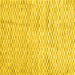 Square Solid Yellow Modern Rug, con2890yw