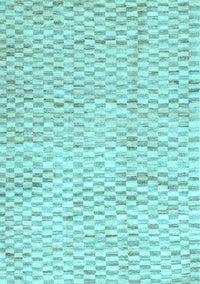 Solid Light Blue Modern Rug, con2890lblu