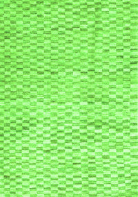 Solid Green Modern Rug, con2890grn