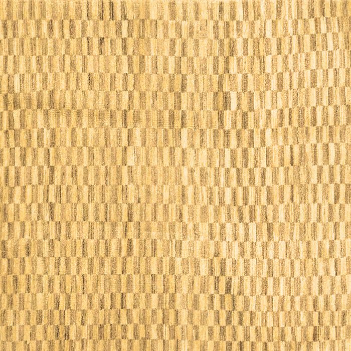 Square Machine Washable Solid Brown Modern Rug, wshcon2890brn