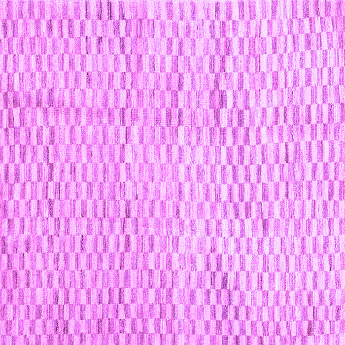 Square Machine Washable Solid Purple Modern Area Rugs, wshcon2890pur