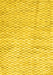 Solid Yellow Modern Rug, con2890yw