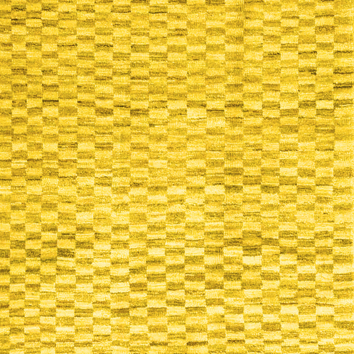 Machine Washable Solid Yellow Modern Rug, wshcon2890yw
