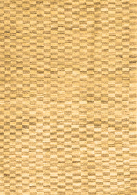 Solid Brown Modern Rug, con2890brn