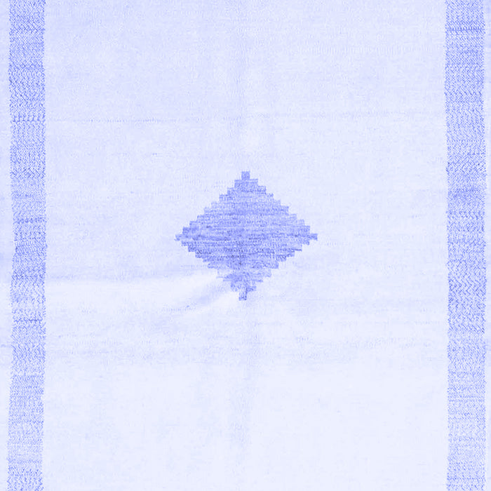 Solid Blue Modern Rug, con2891blu