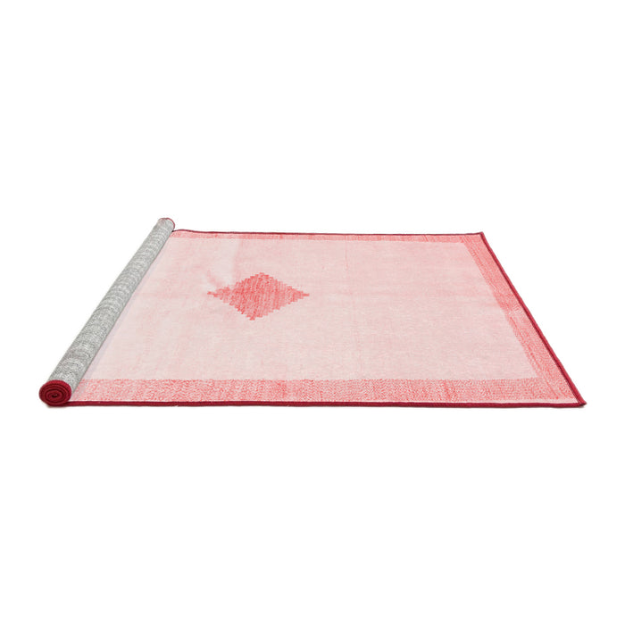 Modern Red Washable Rugs