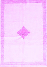 Solid Purple Modern Rug, con2891pur