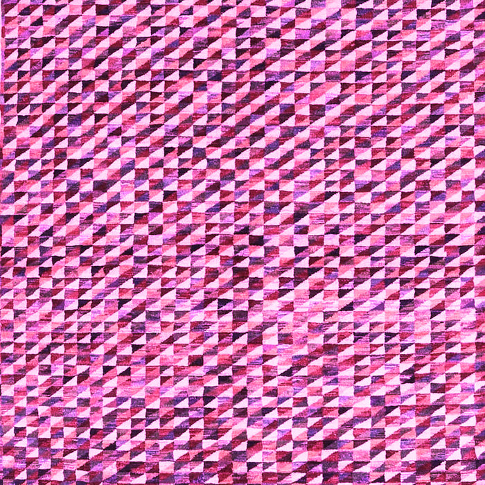 Machine Washable Abstract Pink Contemporary Rug, wshcon2892pnk