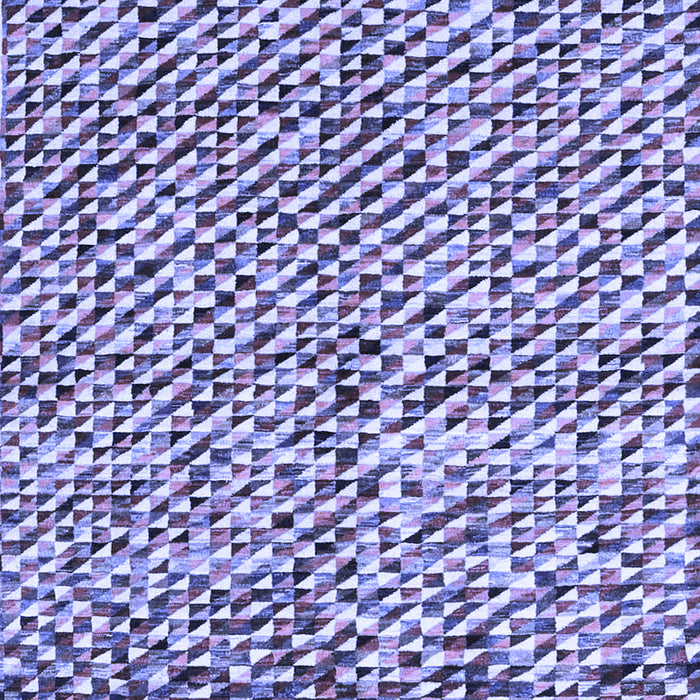 Abstract Blue Contemporary Rug, con2892blu