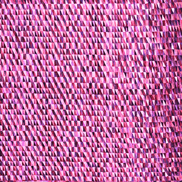 Square Machine Washable Abstract Pink Contemporary Rug, wshcon2892pnk