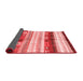 Abstract Red Contemporary Area Rugs