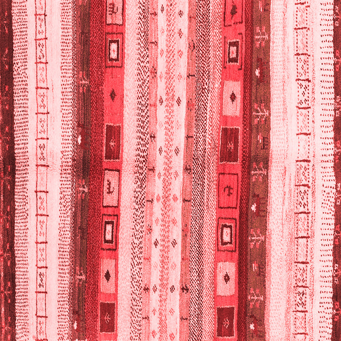 Abstract Red Contemporary Rug, con2893red