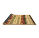 Sideview of Abstract Brown Contemporary Rug, con2893brn