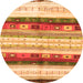 Machine Washable Abstract Orange Contemporary Area Rugs, wshcon2893org