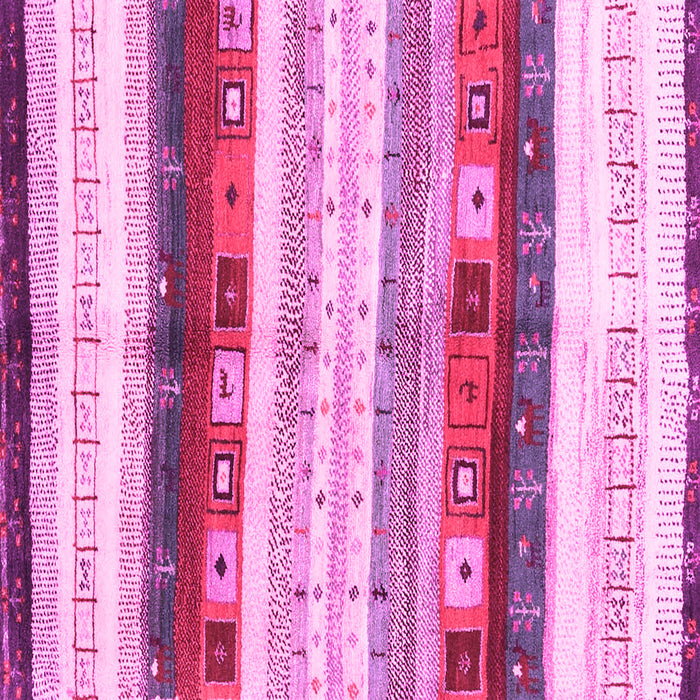 Square Abstract Pink Contemporary Rug, con2893pnk