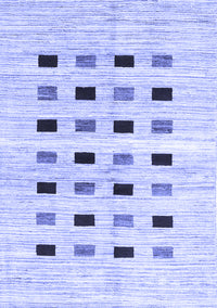 Solid Blue Modern Rug, con2894blu