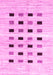 Solid Pink Modern Rug, con2894pnk