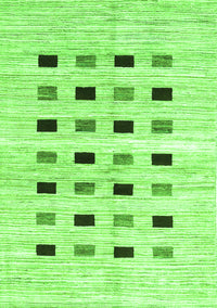 Solid Green Modern Rug, con2894grn