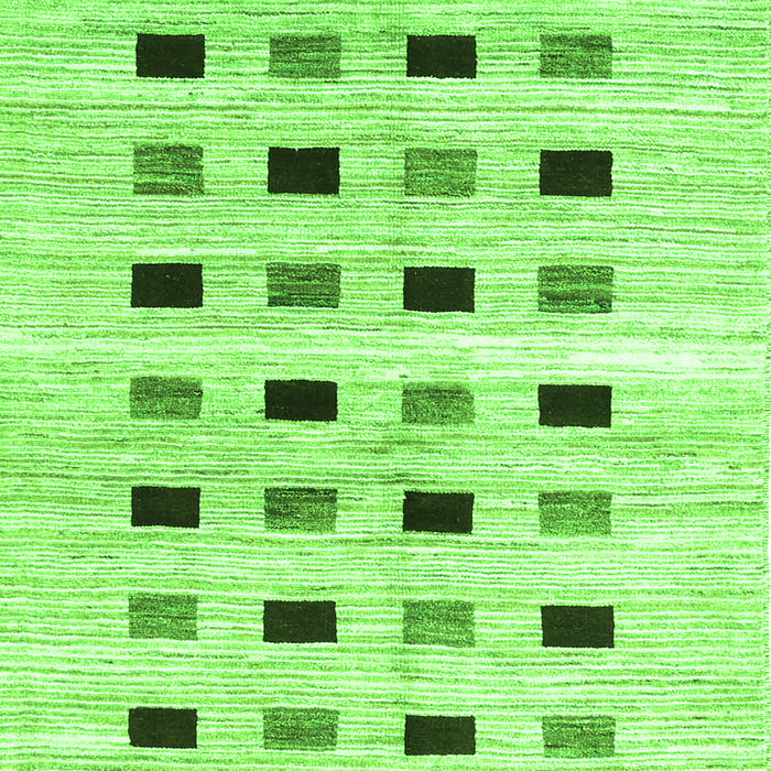 Solid Green Modern Rug, con2894grn