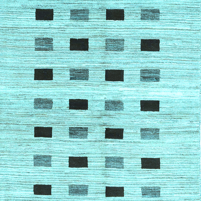 Solid Light Blue Modern Rug, con2894lblu