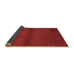 Sideview of Abstract Brown Contemporary Rug, con2895brn