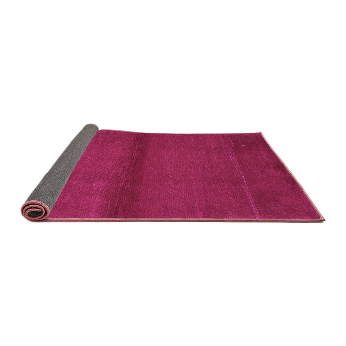 Sideview of Abstract Purple Contemporary Rug, con2895pur