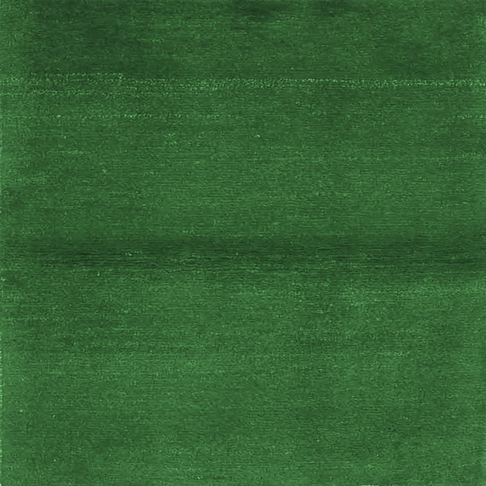 Square Abstract Emerald Green Contemporary Rug, con2895emgrn