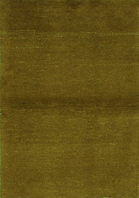 Abstract Green Contemporary Rug, con2895grn