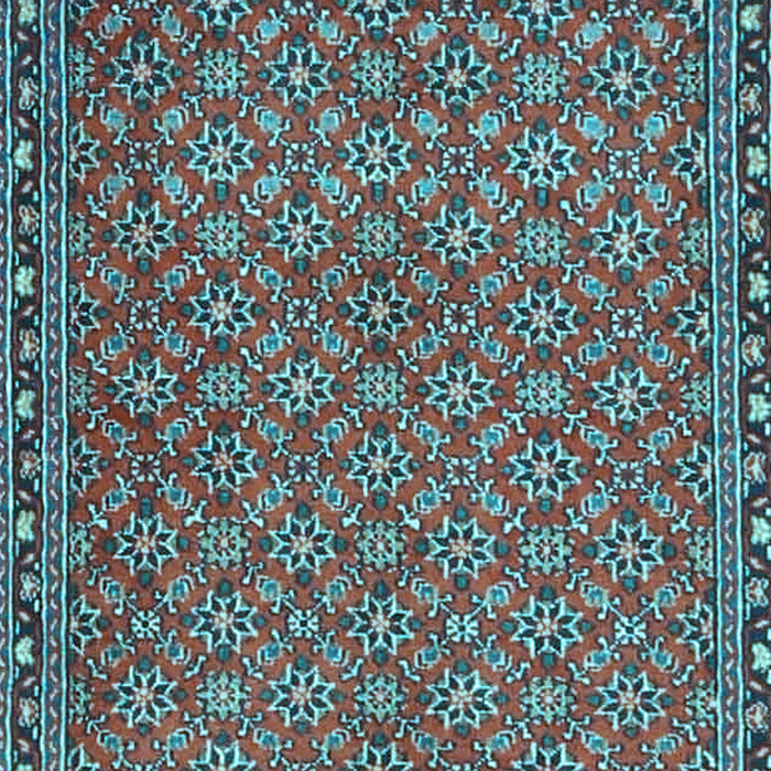 Machine Washable Abstract Light Blue Contemporary Rug, wshcon2896lblu