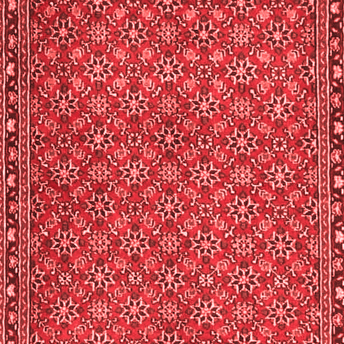 Machine Washable Abstract Red Contemporary Rug, wshcon2896red