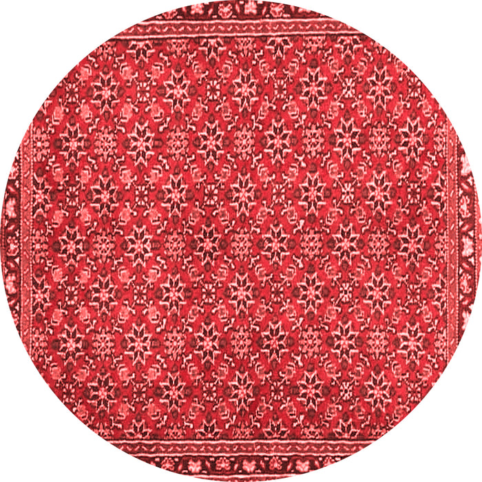 Machine Washable Abstract Red Contemporary Rug, wshcon2896red