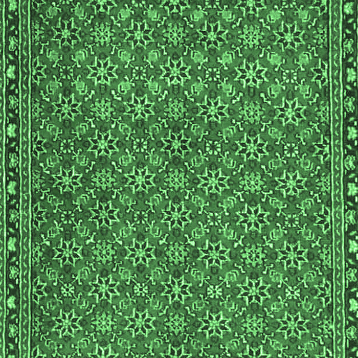 Abstract Emerald Green Contemporary Rug, con2896emgrn