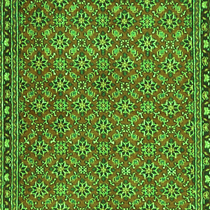 Abstract Green Contemporary Rug, con2896grn