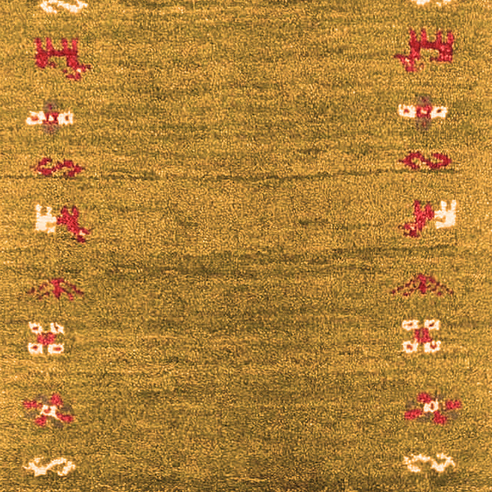 Abstract Orange Contemporary Rug, con2897org