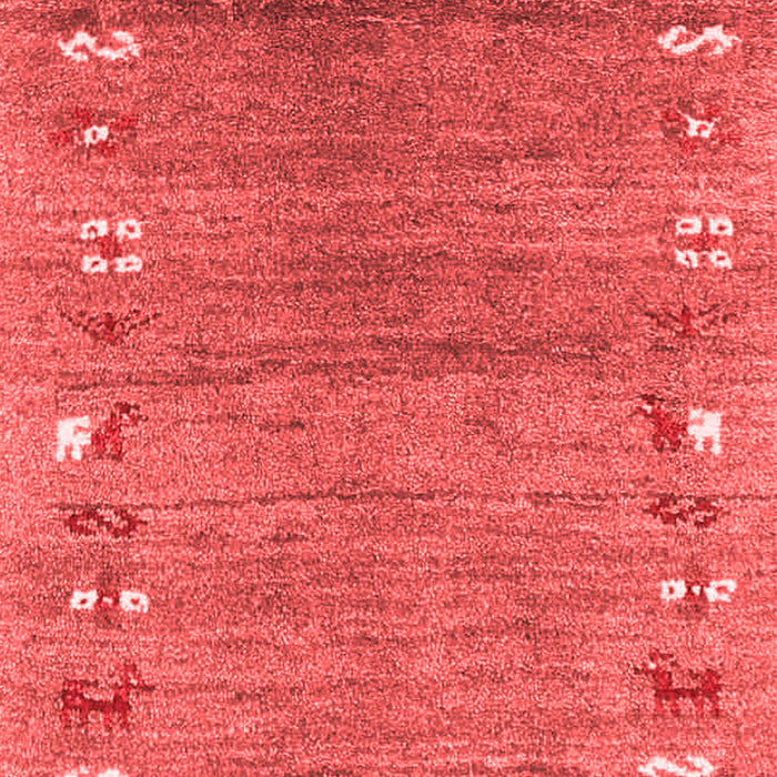Machine Washable Abstract Red Contemporary Rug, wshcon2897red