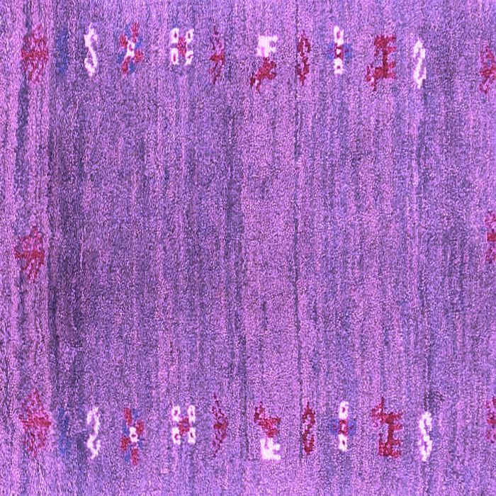Square Abstract Purple Contemporary Rug, con2897pur