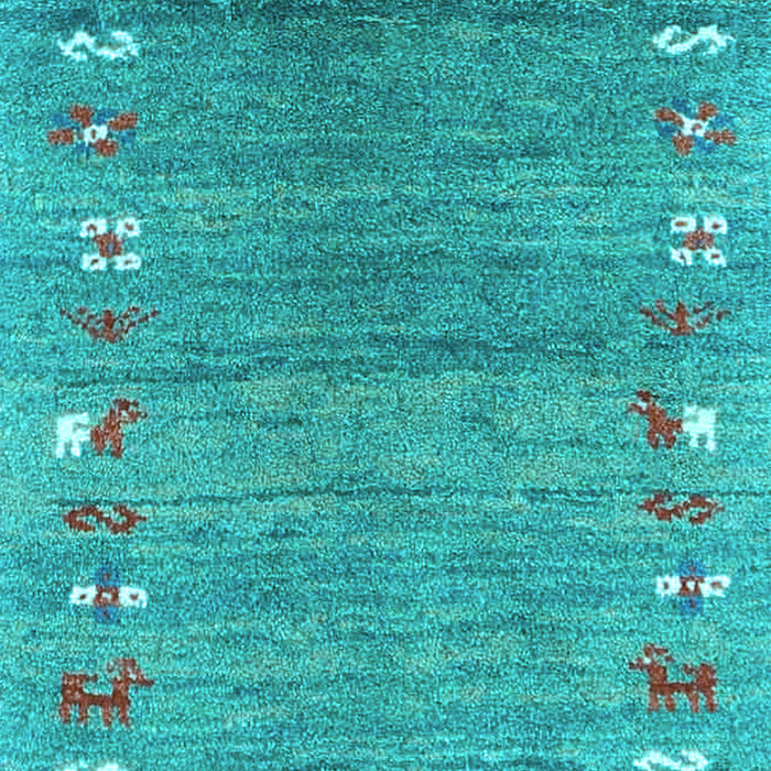 Machine Washable Abstract Light Blue Contemporary Rug, wshcon2897lblu