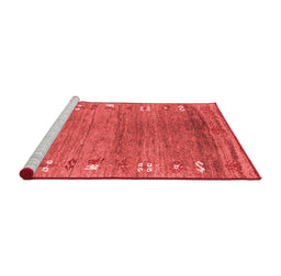 Contemporary Red Washable Rugs