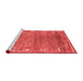 Contemporary Red Washable Rugs