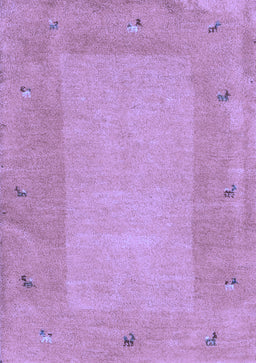 Abstract Blue Contemporary Rug, con2899blu
