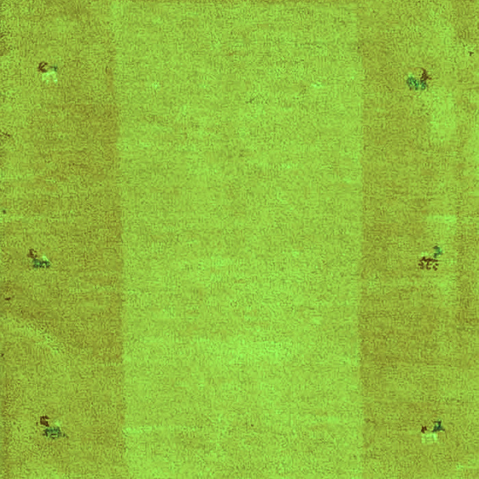Abstract Green Contemporary Rug, con2899grn