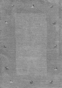 Abstract Gray Contemporary Rug, con2899gry