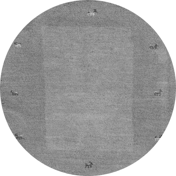 Square Abstract Gray Contemporary Rug, con2899gry