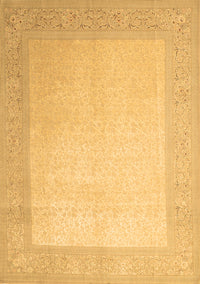 Abstract Brown Contemporary Rug, con289brn